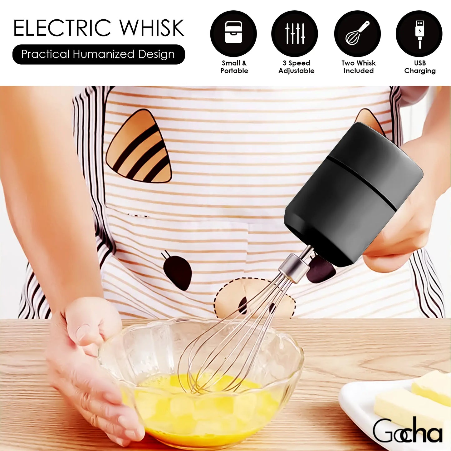 Wireless Small Hand Mixer