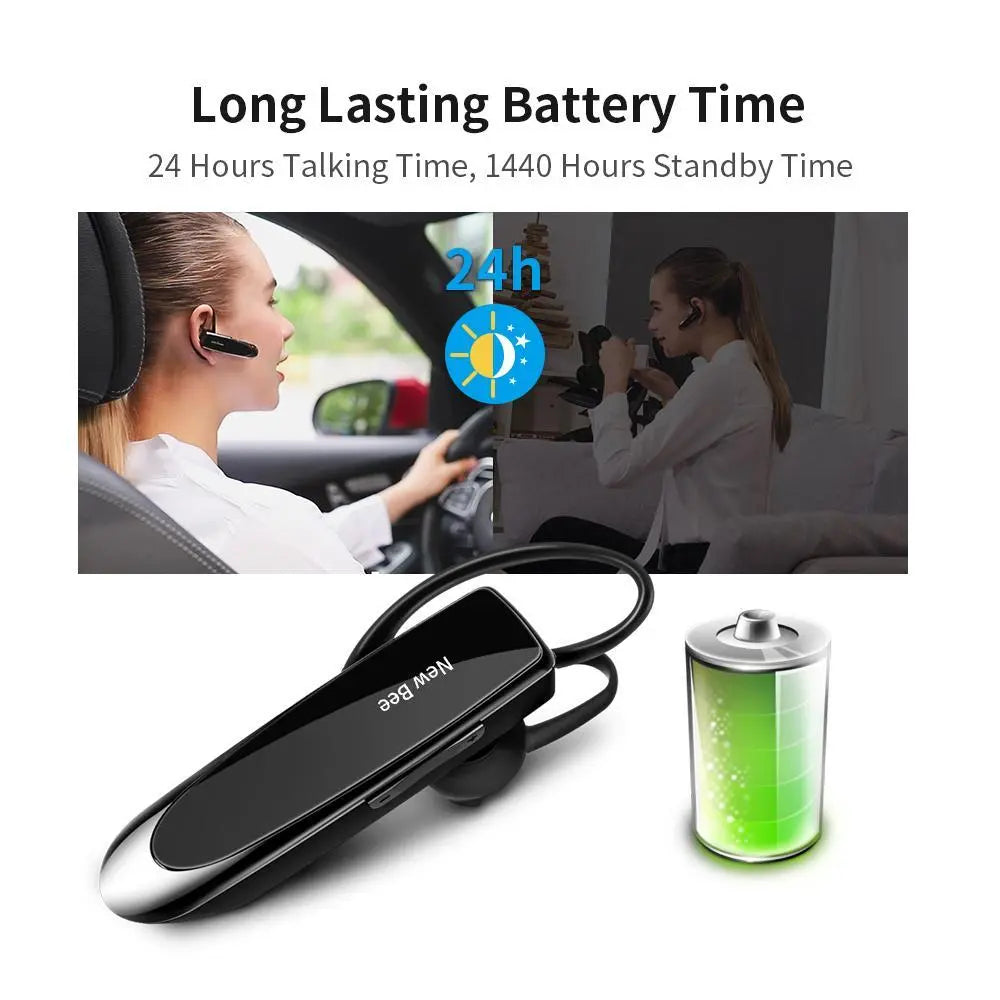 Bluetooth Trucker Headset Earpiece