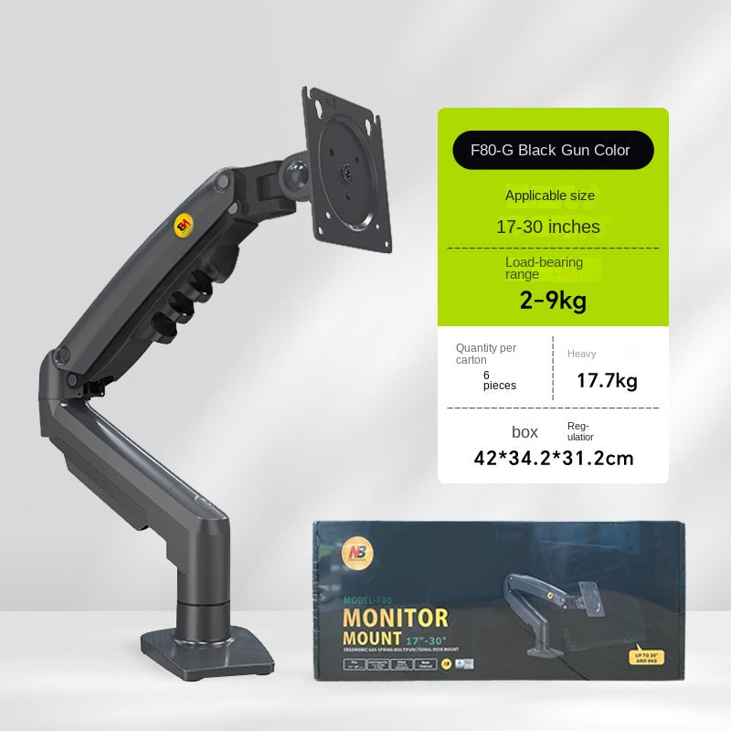 CarryCircuit Single Monitor Arm – Adjustable Desk Mount
