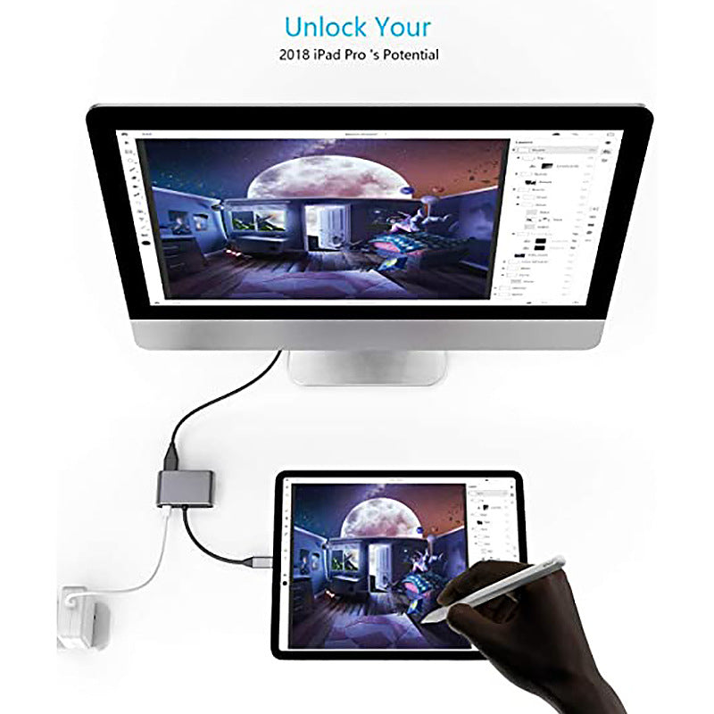 CarryCircuit Dual HDMI USB-C Hub | 2-in-1 & 4-in-1 Options
