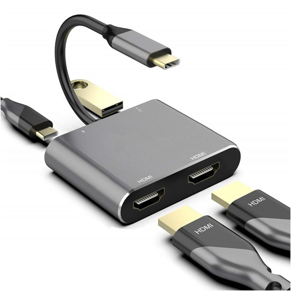 CarryCircuit Dual HDMI USB-C Hub | 2-in-1 & 4-in-1 Options