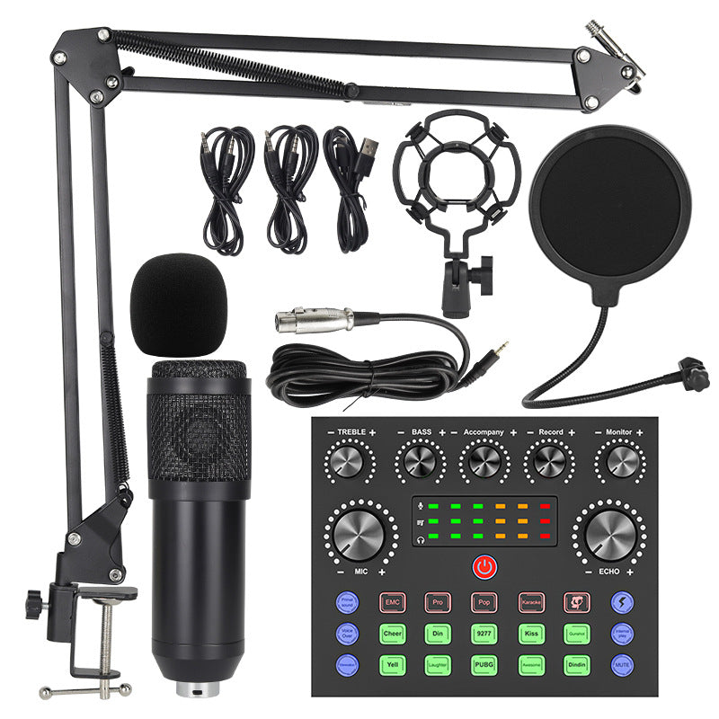 CarryCircuit Creator Audio Kit with Microphone, Boom Arm & Live Sound Card