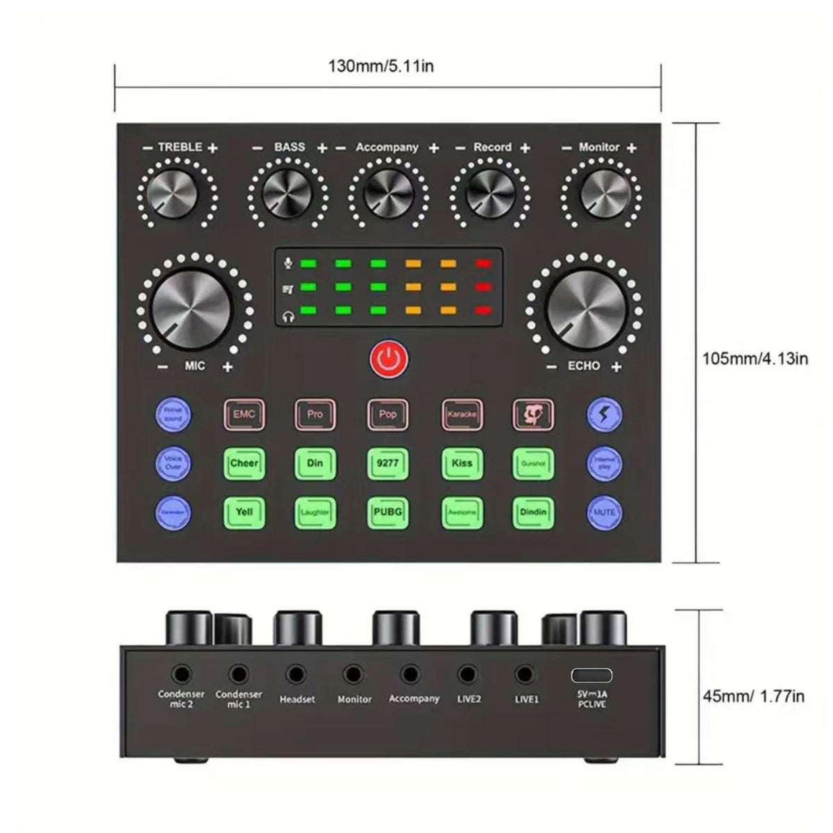 CarryCircuit Creator Audio Kit with Microphone, Boom Arm & Live Sound Card