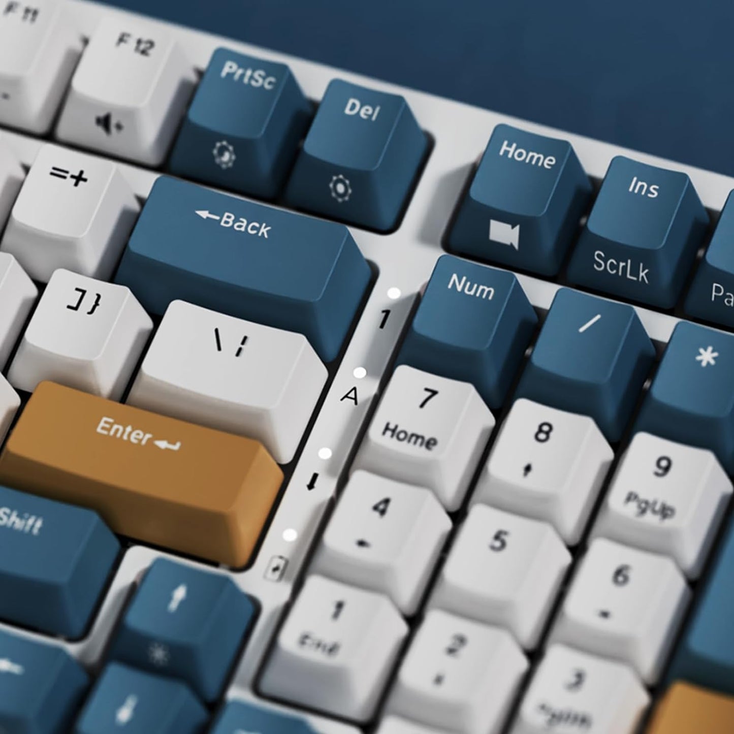 RK98 Wireless Mechanical Keyboard, 100 Keys 98% Layout with Custom Switches Hot Swappable, Tri-Mode BT5.1/2.4G/USB-C Full Size Gaming Keyboard with Numpad RGB, Brown Switch