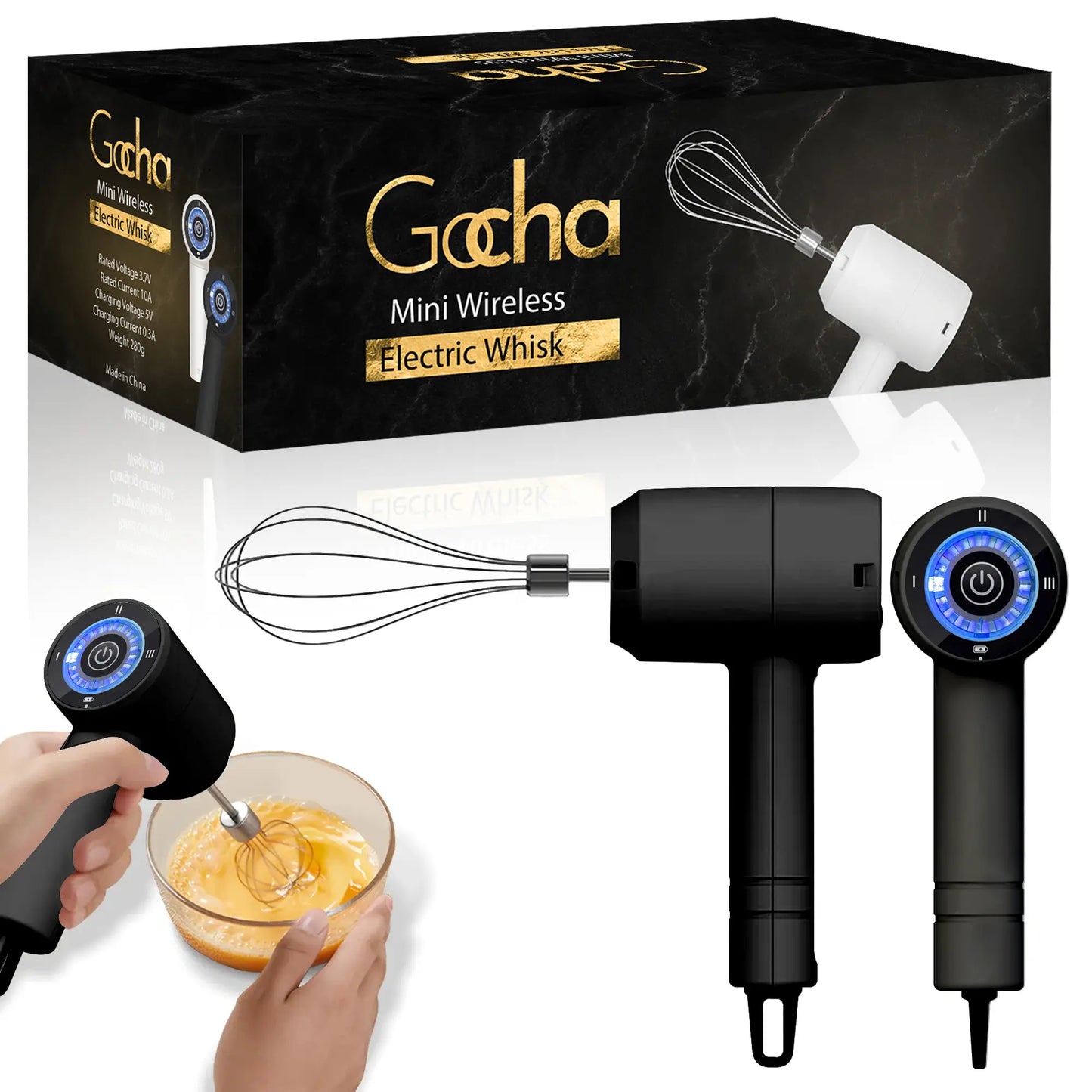 Wireless Small Hand Mixer